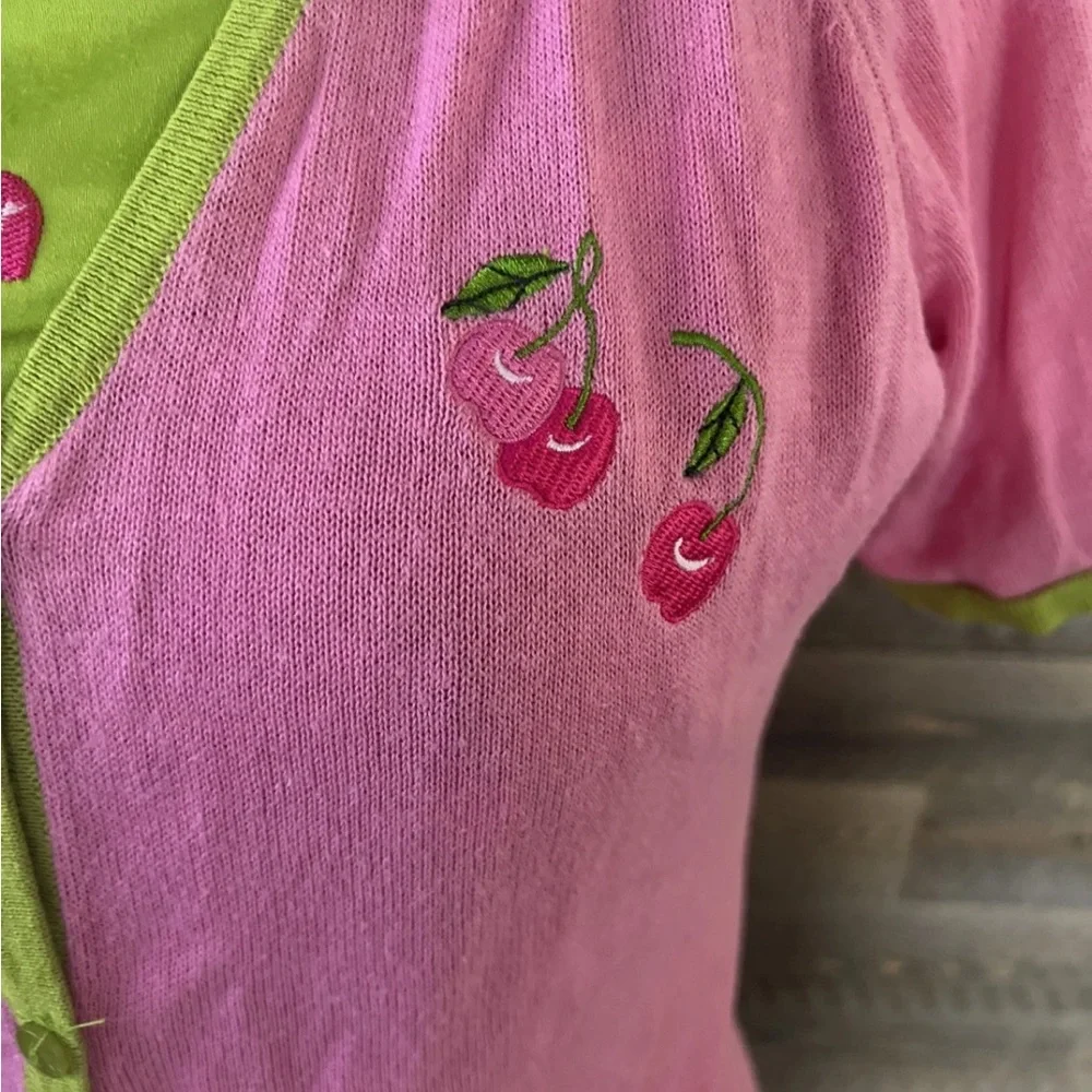 Island Influences Cherry Dress & Cardigan 10 - Picture 4 of 16